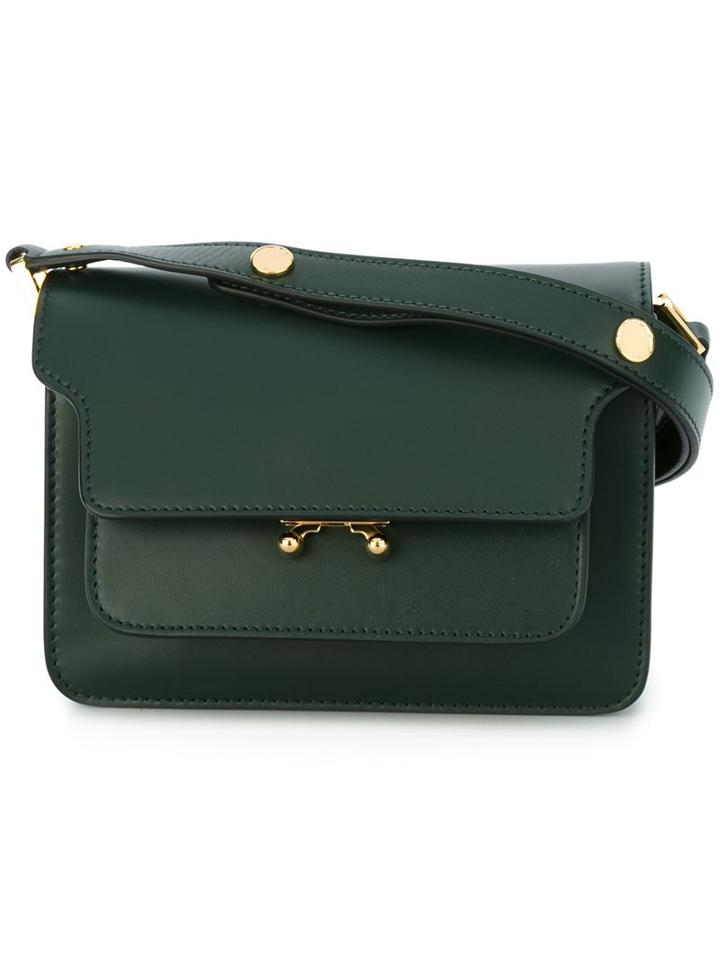 Marni 'metal Trunk' Shoulder Bag, Women's, Green