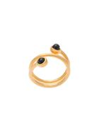 Lizzie Fortunato Jewels Spiral Ring - Metallic