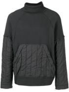 Andrea Ya'aqov Padded Panel Sweatshirt - Grey
