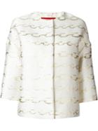 Moncler Gamme Rouge Chain Link Print Jacket
