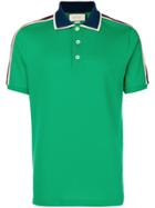 Gucci Side Striped Polo Shirt - Green