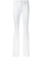 Victoria Victoria Beckham Flared Jeans, Women's, Size: 27, White, Cotton/elastodiene