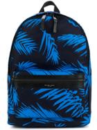 Michael Michael Kors Palm Print Backpack - Blue