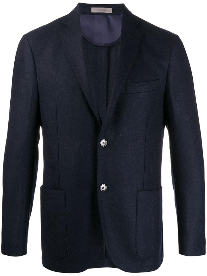 Corneliani Slim Fit Blazer - Blue