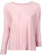 Sottomettimi Plain Knitted Top - Pink