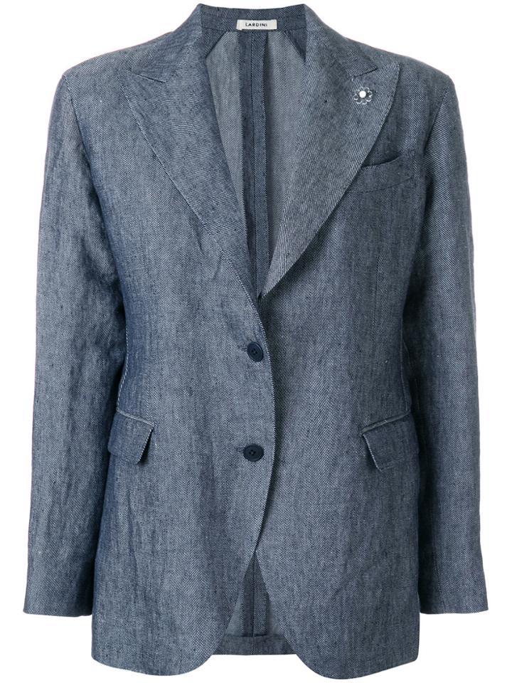 Lardini Oversized Blazer - Blue