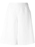 Sonia Rykiel Slouch Shorts, Women's, Size: 38, White, Cotton/spandex/elastane