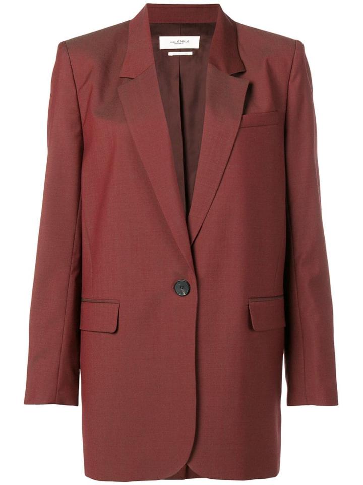 Isabel Marant Étoile Oversized Blazer - Red