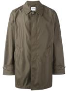 Armani Collezioni Classic Short Raincoat, Men's, Size: 50, Nude/neutrals, Polyester