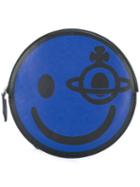 Vivienne Westwood Anglomania 'smile' Clutch, Women's, Blue, Polyurethane/leather