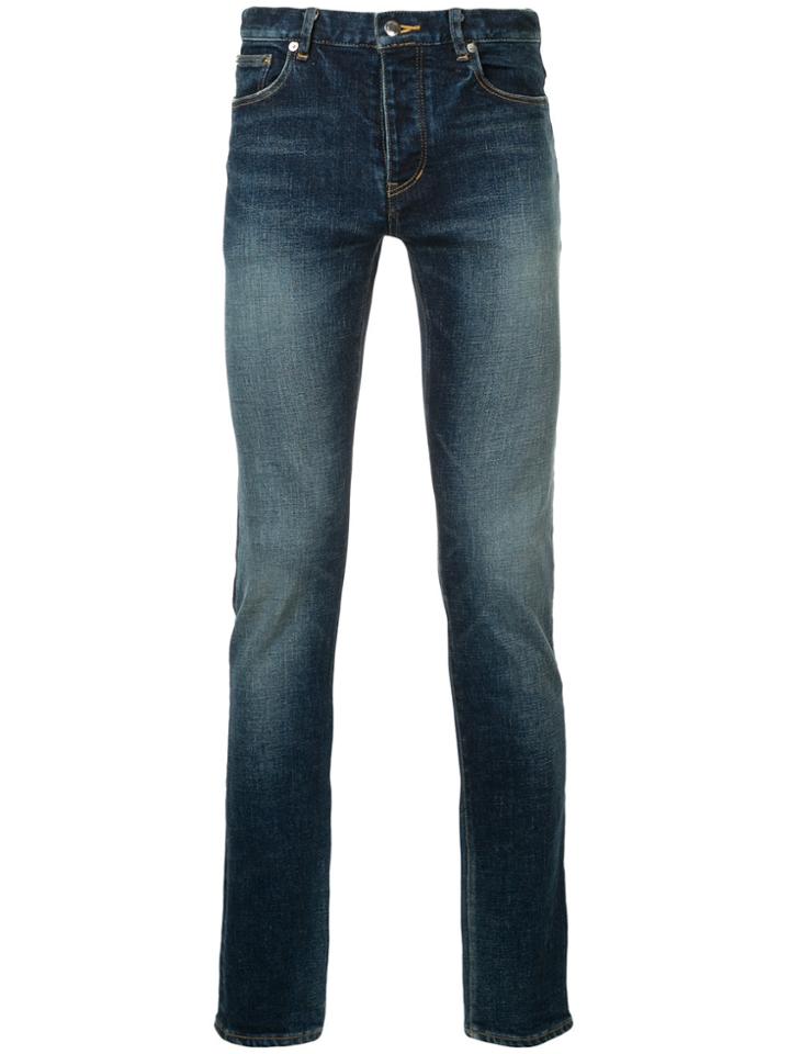 Attachment Skinny Jeans - Blue