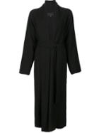 Nili Lotan Oversized Coat, Women's, Size: Small, Black, Virgin Wool