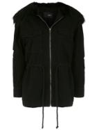 Andrea Bogosian Printed Parka - Black