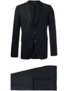Tagliatore Two-piece Suit, Men's, Size: 52, Blue, Acetate/viscose/virgin Wool