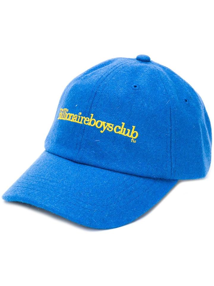 Billionaire Boys Club Embroidered Wool Cap - Blue
