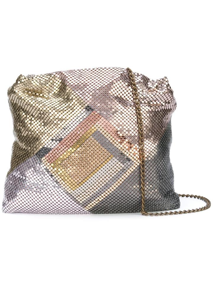 Laura B Maya Mini Bag - Pink & Purple
