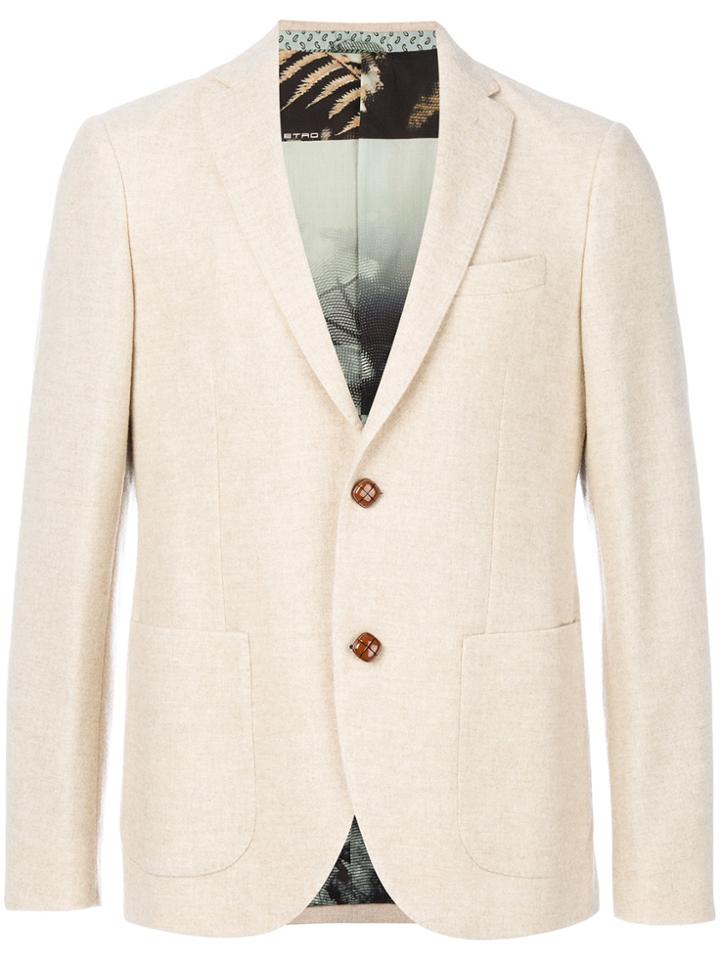 Etro Corvara Blazer - Nude & Neutrals