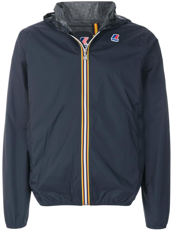 K-way Le Vrai Leon 3.0 Rain Jacket - Blue