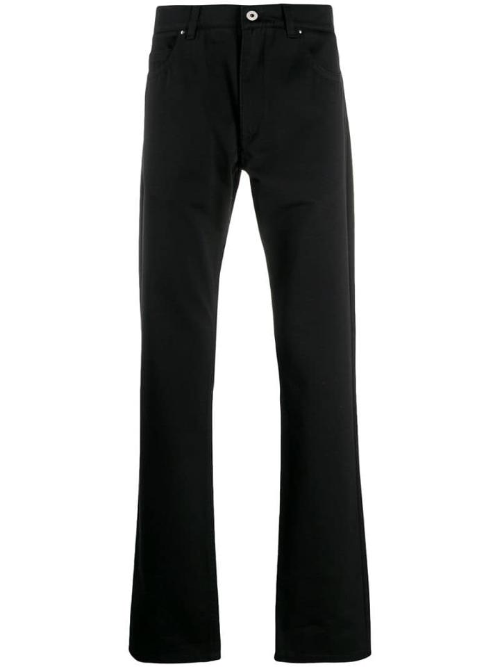 Salvatore Ferragamo Five-pocket Trousers - Black