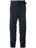 Sankuanz Belted Track Pants - Blue