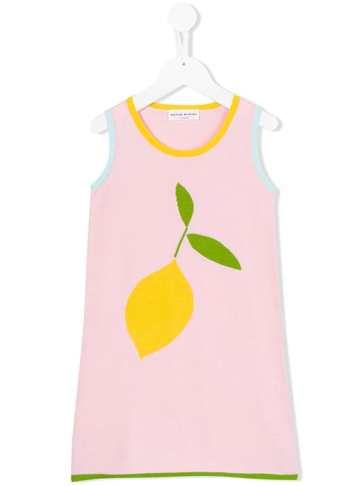 Rykiel Enfant Lemon Print Tank Top, Toddler Girl's, Size: 4 Yrs, Pink/purple
