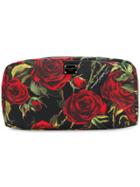 Dolce & Gabbana Rose Print Make-up Bag - Multicolour