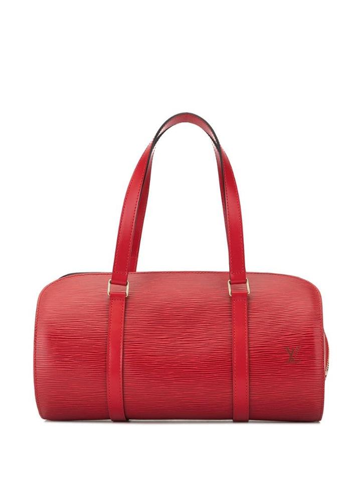Louis Vuitton Pre-owned Soufflot Epi Tote - Red
