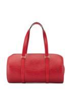Louis Vuitton Pre-owned Soufflot Epi Tote - Red