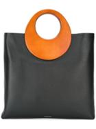 Michael Kors Ring Tote, Women's, Black, Leather