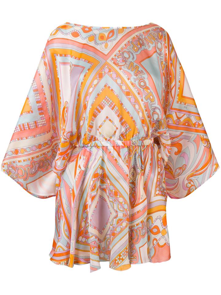 Emilio Pucci Printed Cover-up - Yellow & Orange