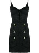 Dolce & Gabbana Corset Mini Dress - Black