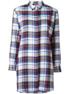 Golden Goose Deluxe Brand - Long Flannel Shirt - Women - Cotton - S, White, Cotton