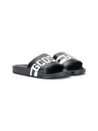 Gcds Kids Teen Logo Slides - Black