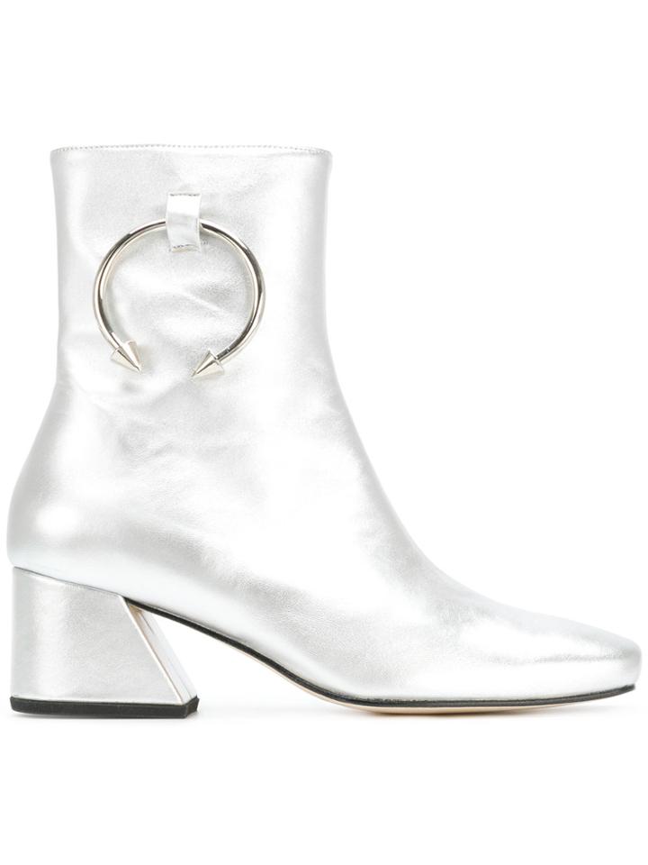 Dorateymur Metallic Pierced Boots
