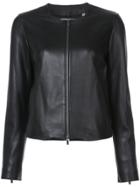 Vince Zipped Jacket - Black