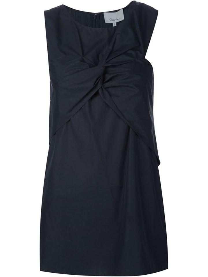 3.1 Phillip Lim Gathered Detail Tank Top