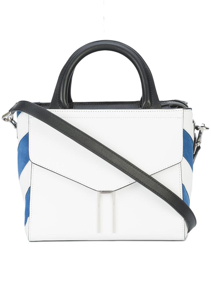 Hayward Mini Booth Satchel - White