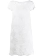 Issey Miyake Textured Dress - White