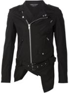 Comme Des Garçons Homme Plus Cut Out Biker Jacket