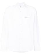 Officine Generale Buttoned Down Collar Shirt - White