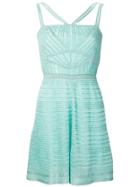 M Missoni Strappy Neckline Dress - Blue