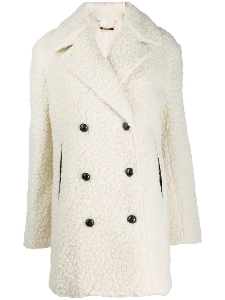 By Malene Birger Teddy-effect Coat - White