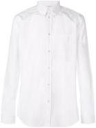 Givenchy Striped Trim Classic Shirt - White