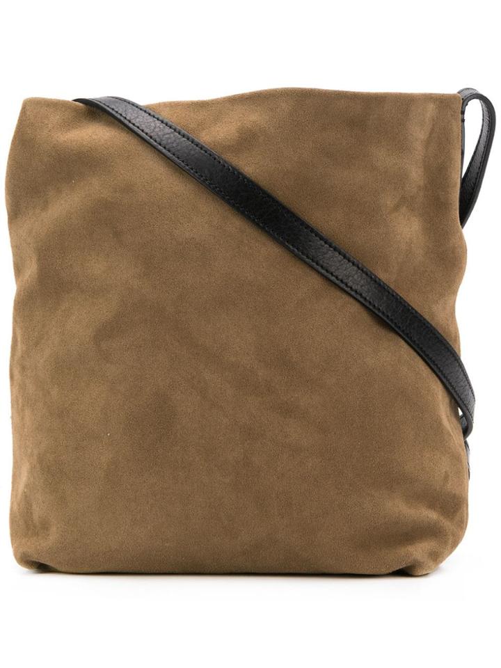Ann Demeulemeester Basic Crossbody Bag - Brown