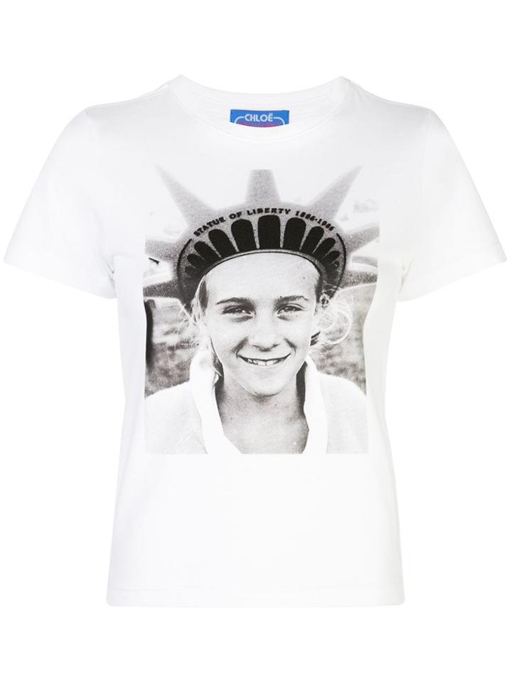 Opening Ceremony X Chloë Sevigny Graphic T-shirt - White