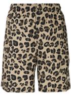 Stussy Leopard Print Swim Shorts - Nude & Neutrals