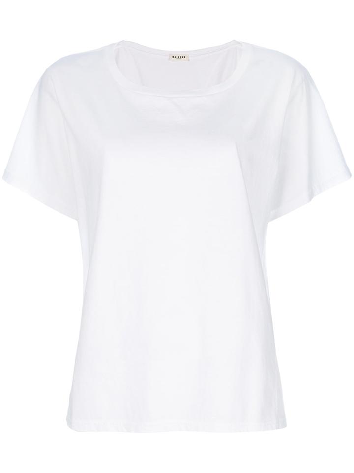 Masscob Classic Fitted T-shirt - White