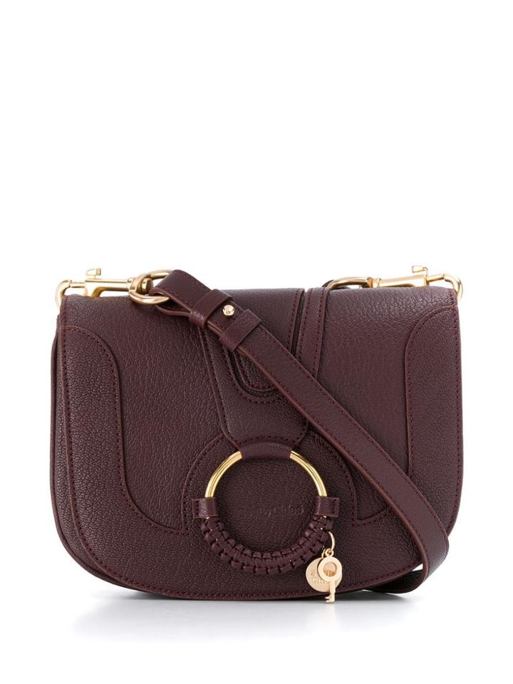 See By Chloé Metal Detail Cross Body Bag - Red