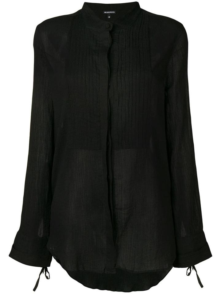 Ann Demeulemeester Minos Shirt - Black