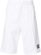 Msgm Msgm X Diadora Branded Track Shorts - White